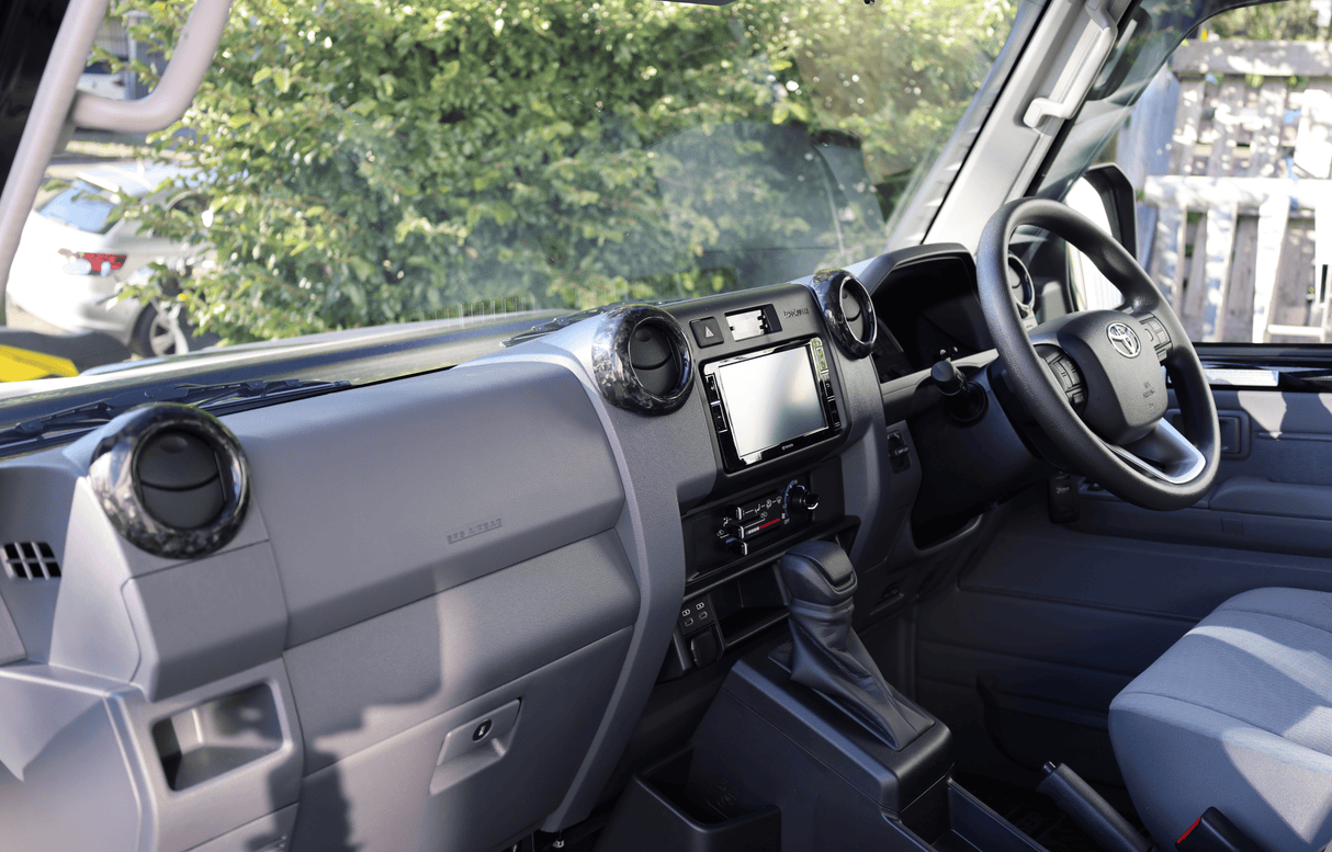 Front Air Vent Rings Covers to suit Toyota LandCruiser 70 Series