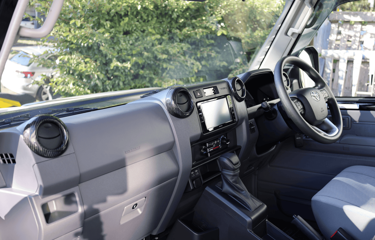 Front Air Vent Rings Covers to suit Toyota LandCruiser 70 Series