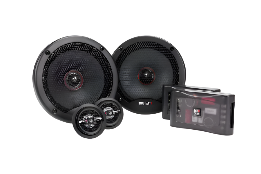 MBQuart 6.5″Premium 2 Way Coax Speakers and Crossover Networks