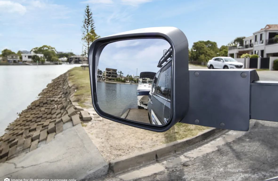 MSA TOYOTA LANDCRUISER LC70-LC79 SERIES TOWING MIRRORS (ELECTRIC BIG BASE INDICATORS) 1984-CURRENT