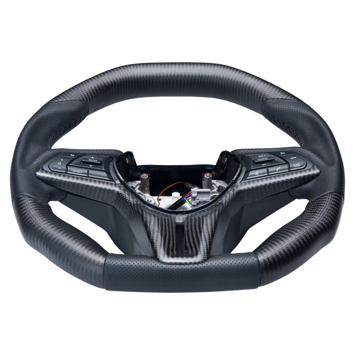 Matte Carbon Steering Wheel to Suit Nissan R35 GTR (2008-2024)