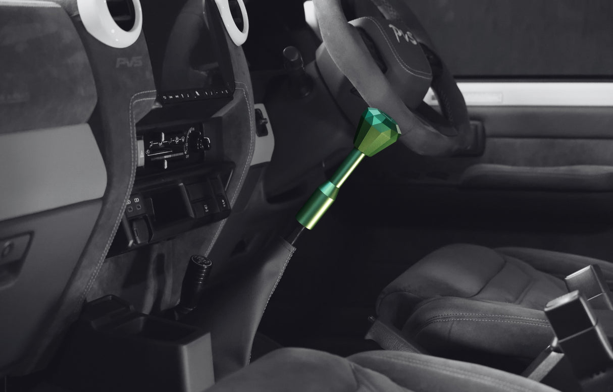 Aero Series Bundle - Prism Gear Knob + 6.6" Gear Stick Extension to Suit Nissan GQ Patrol, Nissan Y61 GU Patrol (All Models)