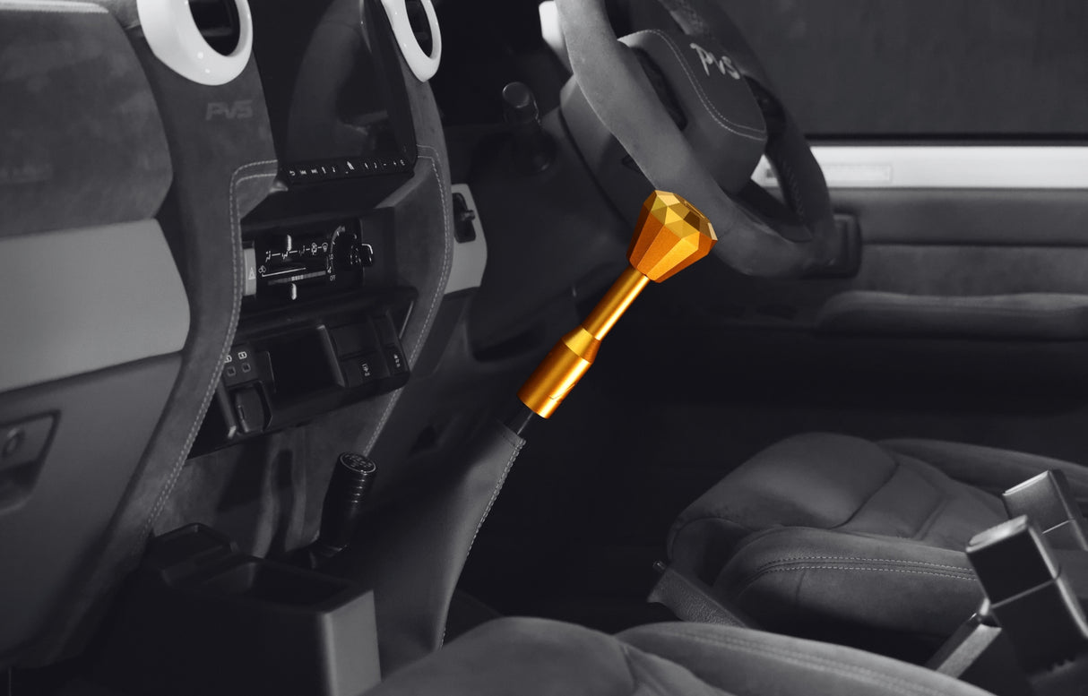 Aero Series Bundle - Prism Gear Knob + 6.6" Gear Stick Extension to Suit Nissan GQ Patrol, Nissan Y61 GU Patrol (All Models)