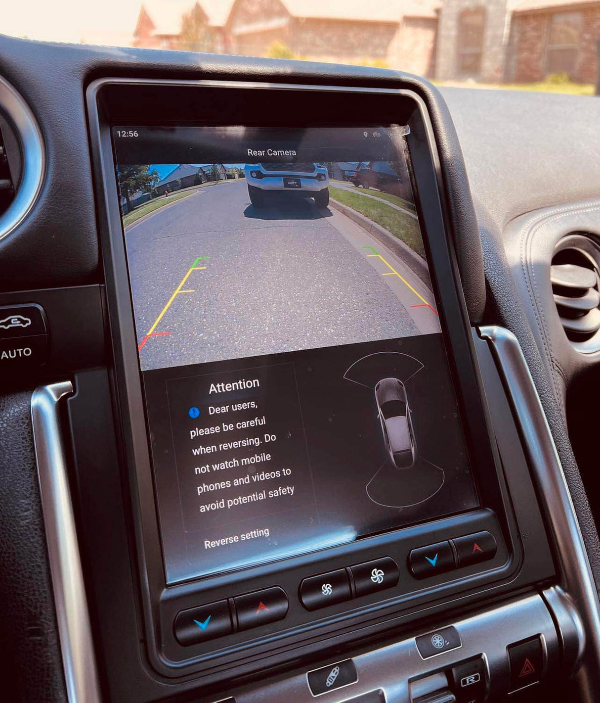 10.8" Wireless Apple CarPlay & Android Auto Headunit for Nissan R35 GT-R 2007-2016