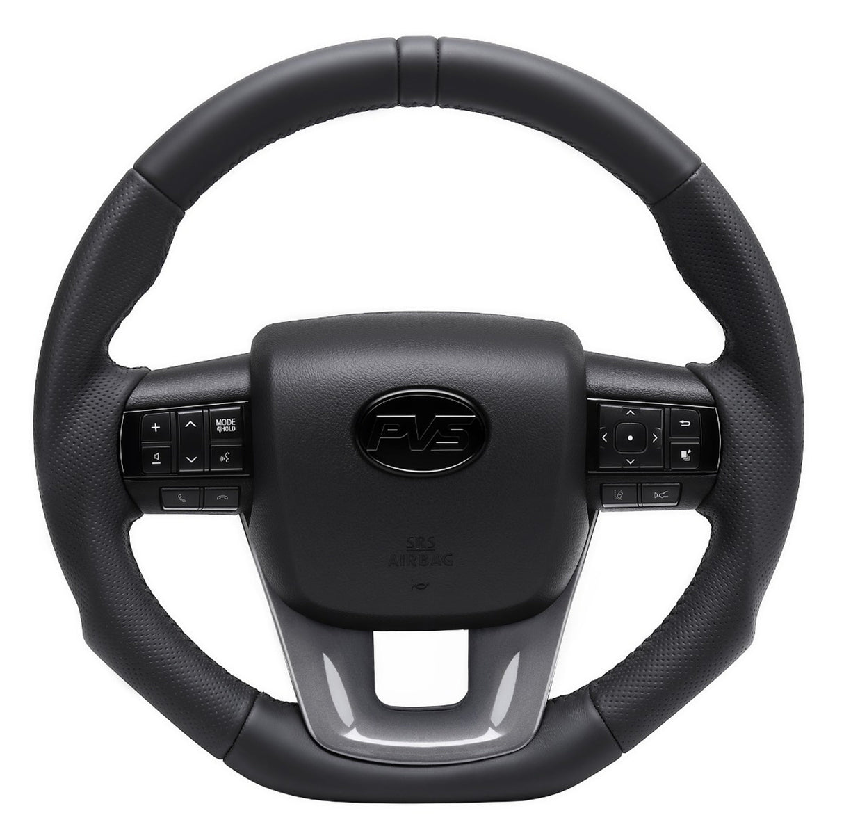 GRS Black Leather Steering Wheel Upgrade Kit For Toyota