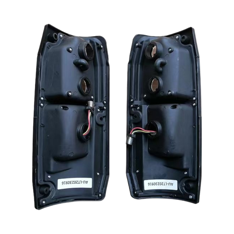 Clear + Red LED Tail Lights Plug n Play for Toyota Landcruiser 76 Series