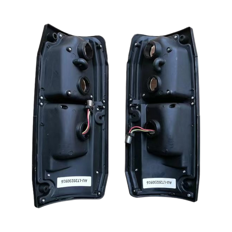 Clear + Red LED Tail Lights Plug n Play for Toyota Landcruiser 76 Series