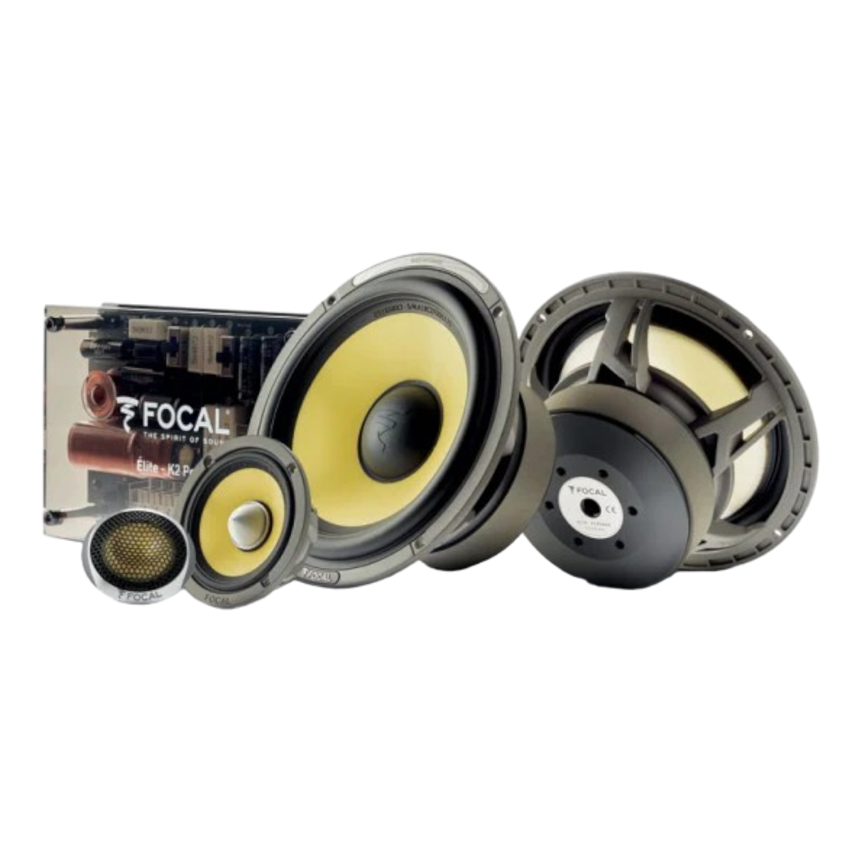 Focal ES165KX3 6.5" 3-Way Elite Series Component Kit