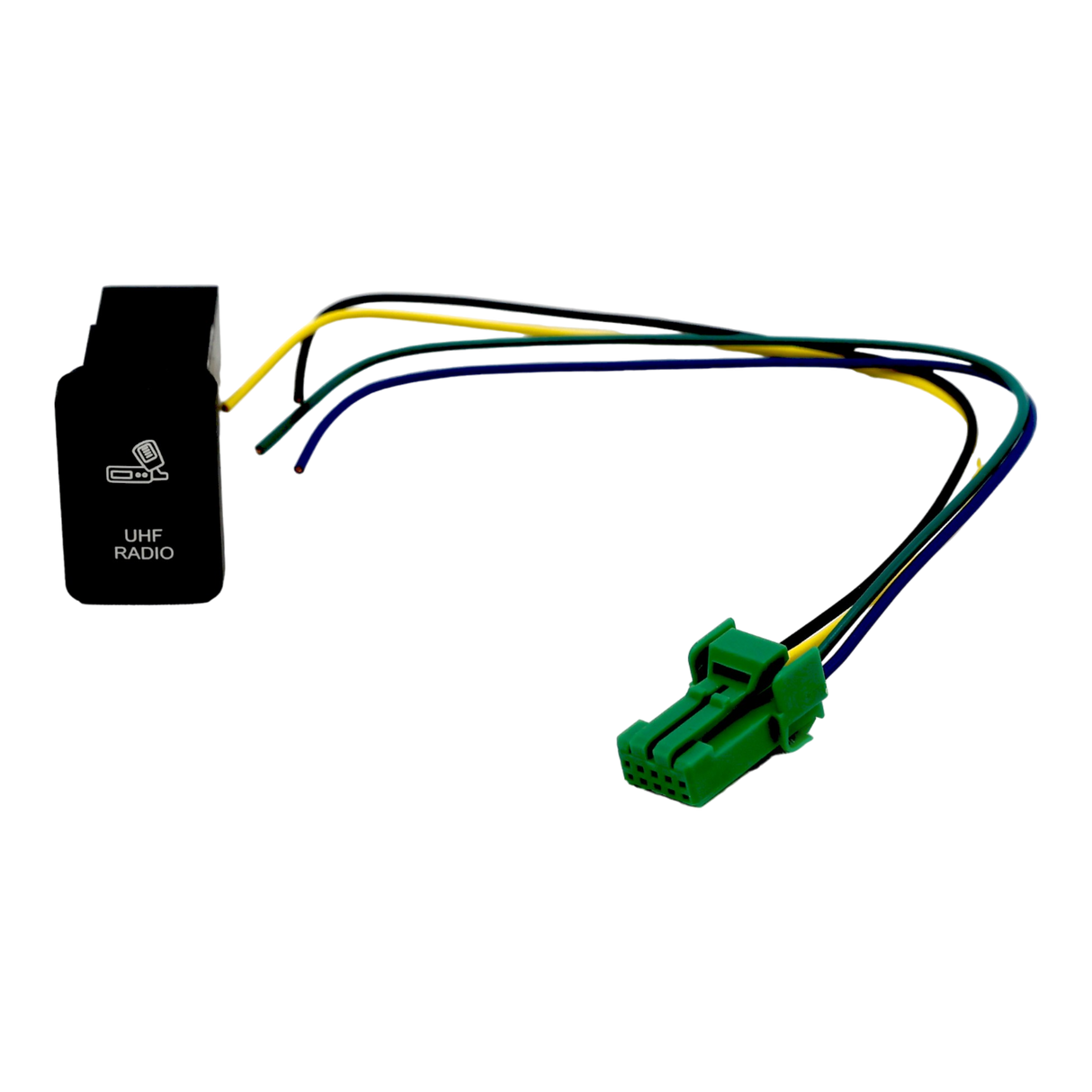 Vertical White LED Push Switch to suit 200 Series Landcruiser | Hilux N80