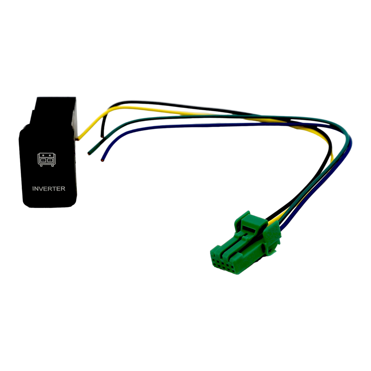 Vertical White LED Push Switch to suit 200 Series Landcruiser | Hilux N80