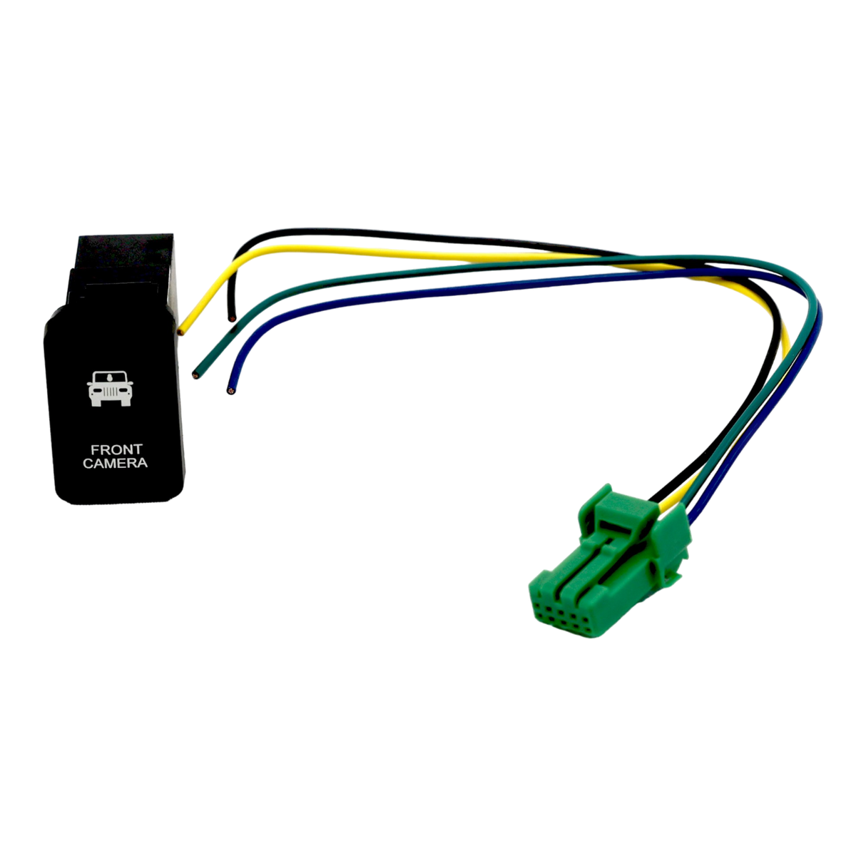 Vertical White LED Push Switch to suit 200 Series Landcruiser | Hilux N80