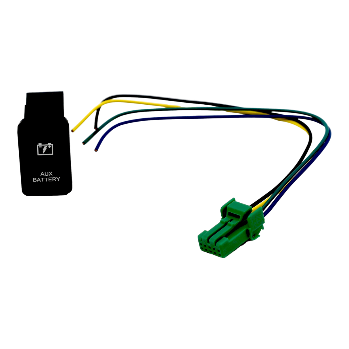 Vertical White LED Push Switch to suit 200 Series Landcruiser | Hilux N80