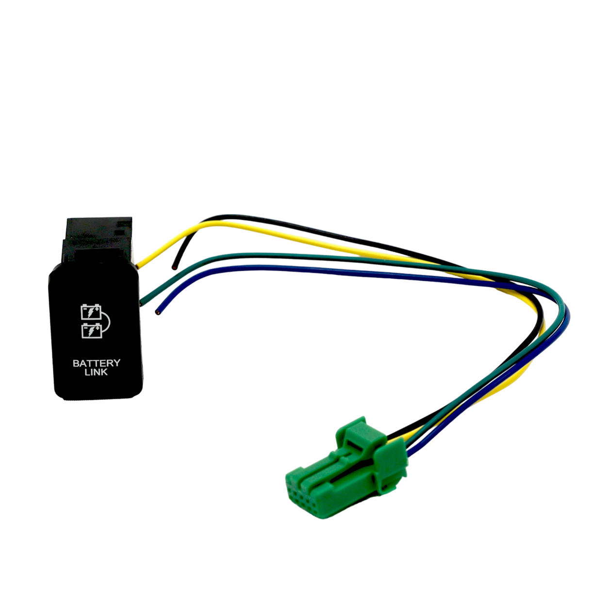 Vertical White LED Push Switch to suit 200 Series Landcruiser | Hilux N80