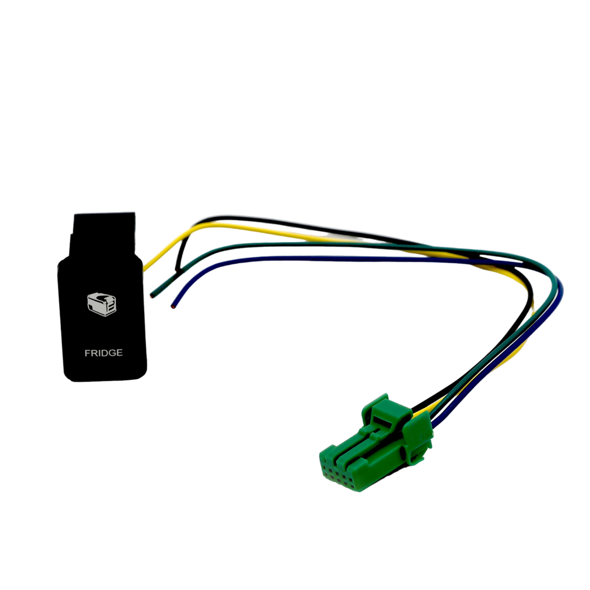 Vertical White LED Push Switch to suit 200 Series Landcruiser | Hilux N80