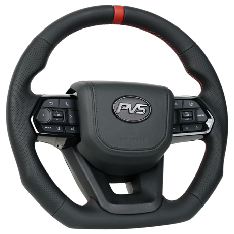 Merlot Red Limited Edition V5 Leather 300 Style Steering Wheel Upgrade Kit for Toyota