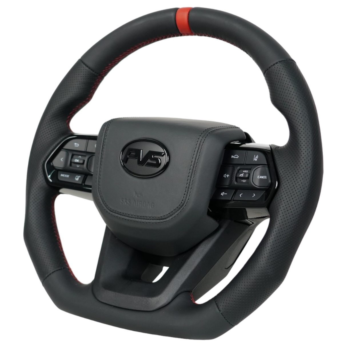 Merlot Red Limited Edition V5 Leather 300 Style Steering Wheel Upgrade Kit for Toyota