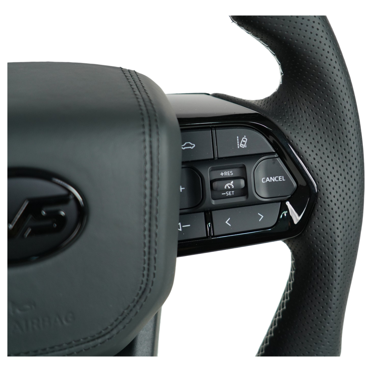 Vanilla White Limited Edition V5 Leather 300 Style Steering Wheel Upgrade Kit for Toyota