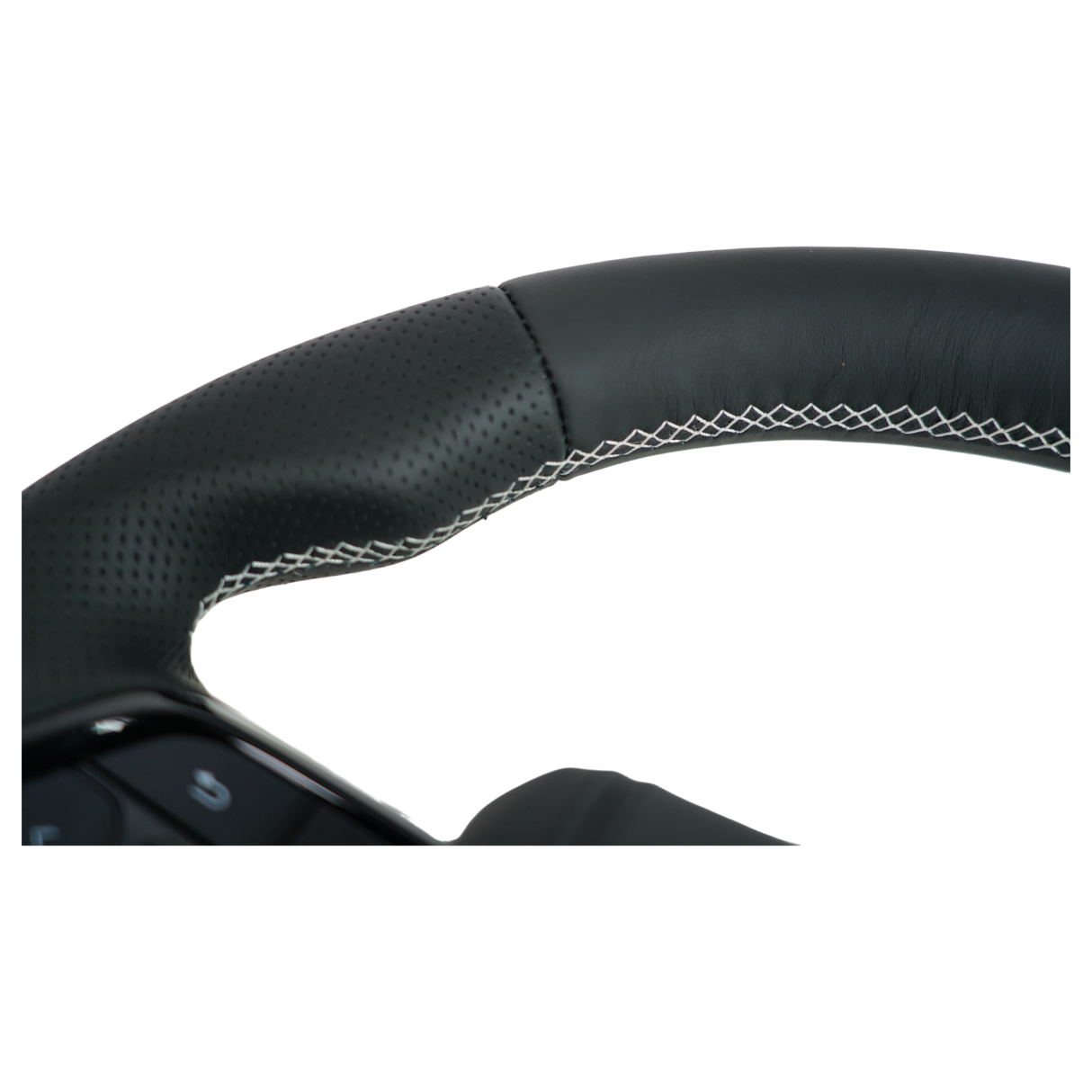 Vanilla White Limited Edition V5 Leather 300 Style Steering Wheel Upgrade Kit for Toyota