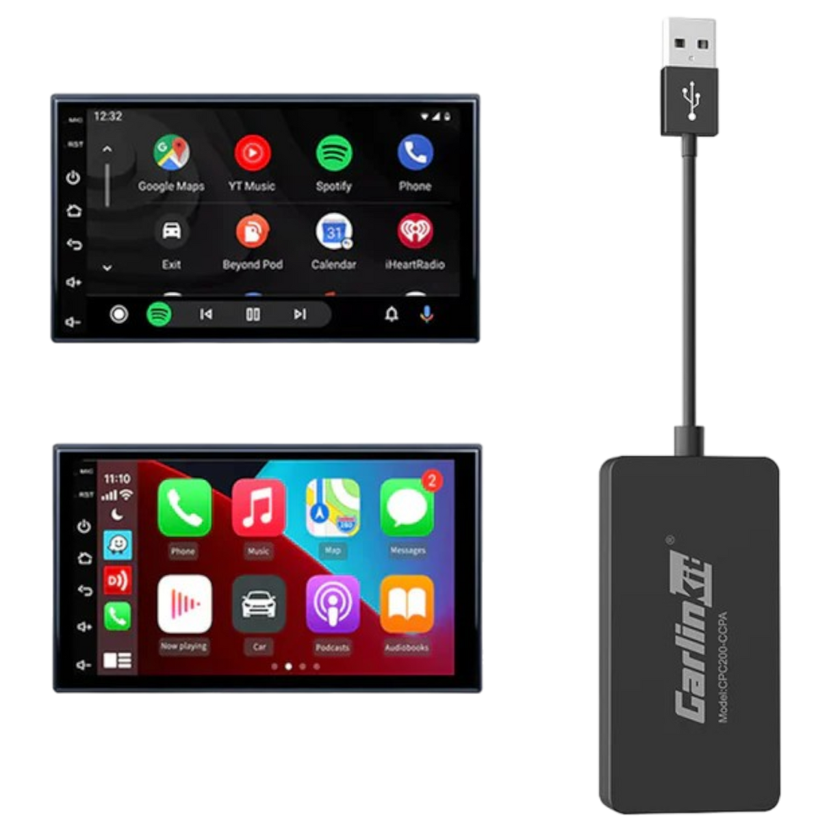 Autokit (CCPA) - Wireless CarPlay/Android Auto Dongle Special For Android Head Unit