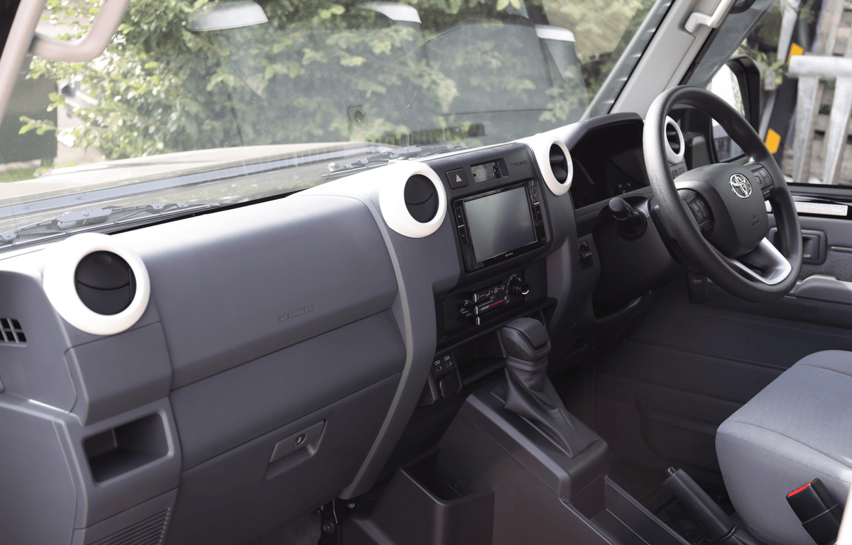 Front Air Vent Rings Covers to suit Toyota LandCruiser 70 Series