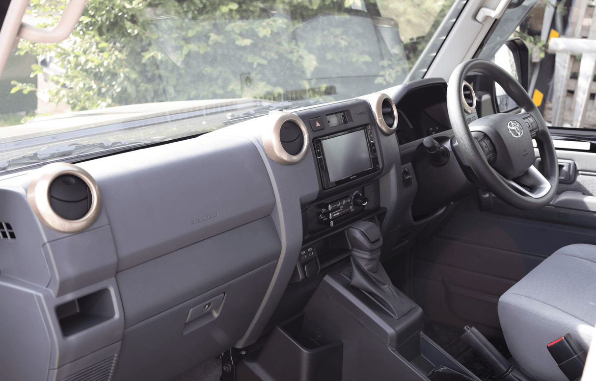 Front Air Vent Rings Covers to suit Toyota LandCruiser 70 Series