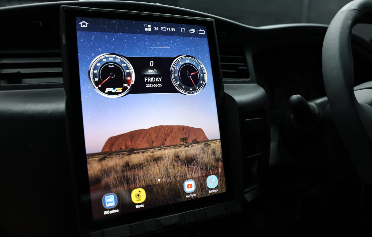 12.1 inch Multimedia Headunit to suit Y61 Patrol 2004 - 2016 - PVS Automotive Pty Limited
