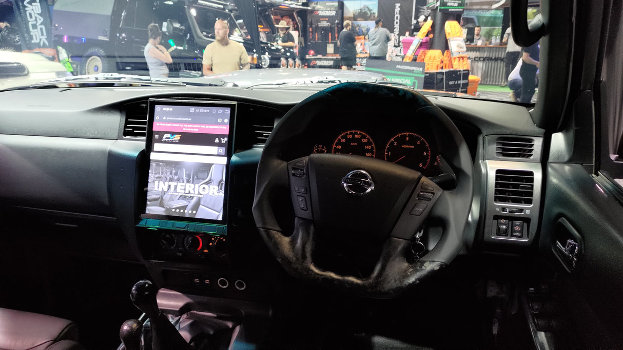 12.1 inch Multimedia Headunit to suit Nissan Y61 GU Patrol 2004 - 2016