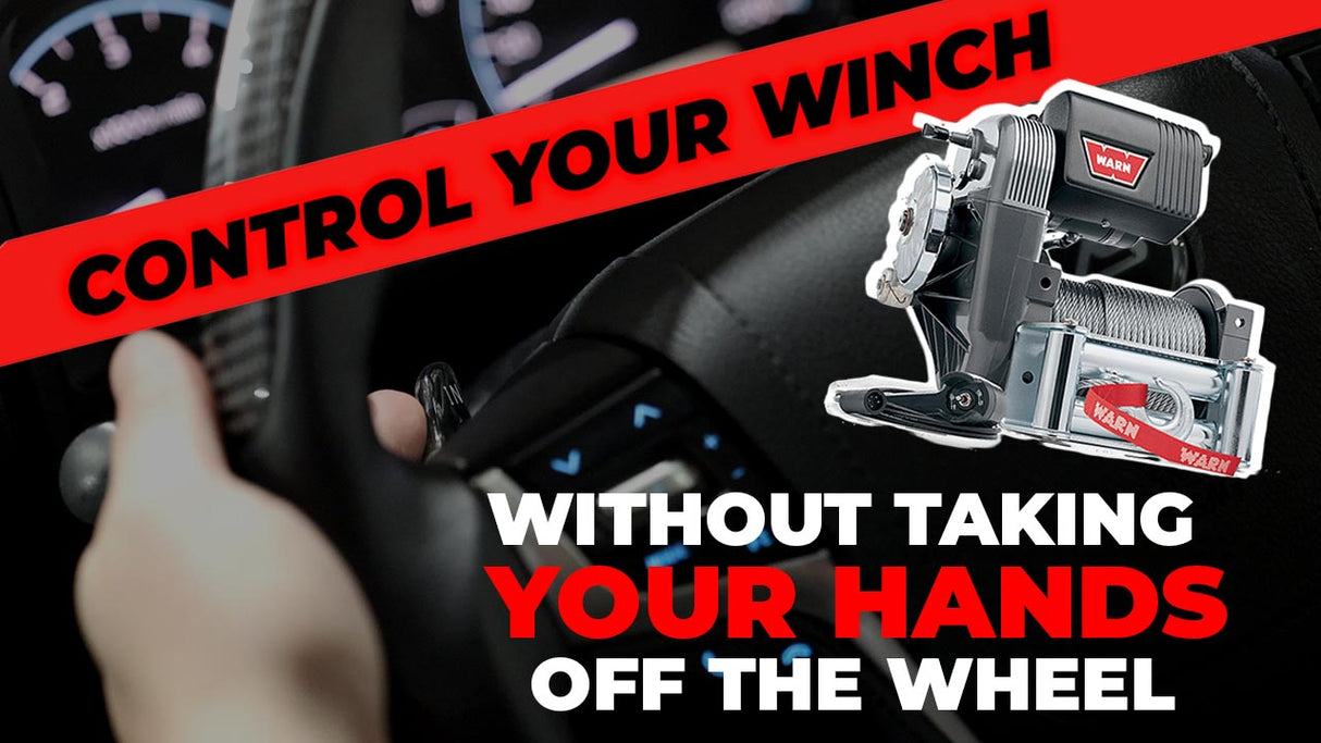 Winch Paddle Kit to suit Toyota LandCruiser 70 200 Series 2016-2021