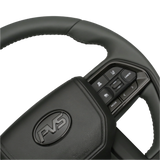 Basic Grey Leather Steering Wheel Upgrade Kit for Toyota