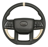 Sandy Taupe Limited Edition V6 Leather Steering Wheel Upgrade Kit for Toyota