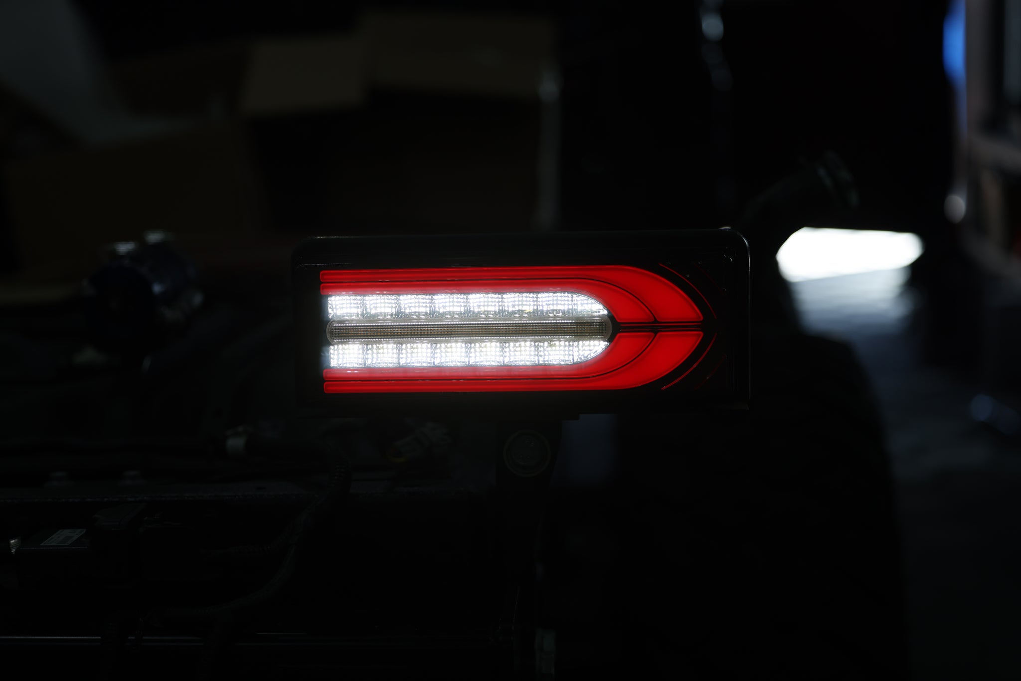 GWagon Style LED Tail Lights Plug n Play for Genuine Toyota Tray or T
