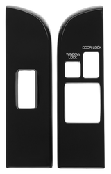 Black-out Window Switch Cover Kit to suit Toyota Landcruiser 79 Series Single Cab