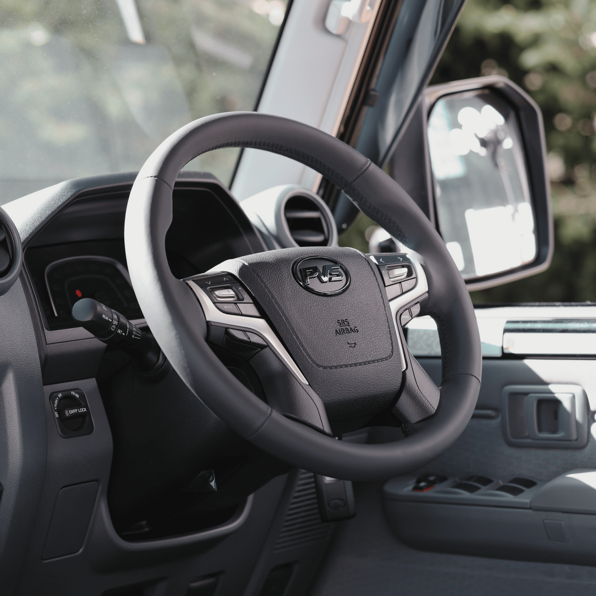 Basic Black Leather 200 Style Steering Wheel Upgrade Kit for Toyota