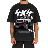PVS 4x4 Washed Black T-Shirt