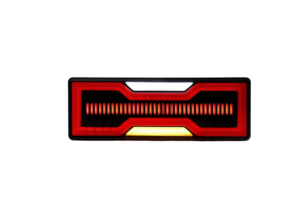 Smoked LED Tail Lights Plug n Play for LandCruiser 79 Series/Hilux Genuine Toyota Tray or Tub