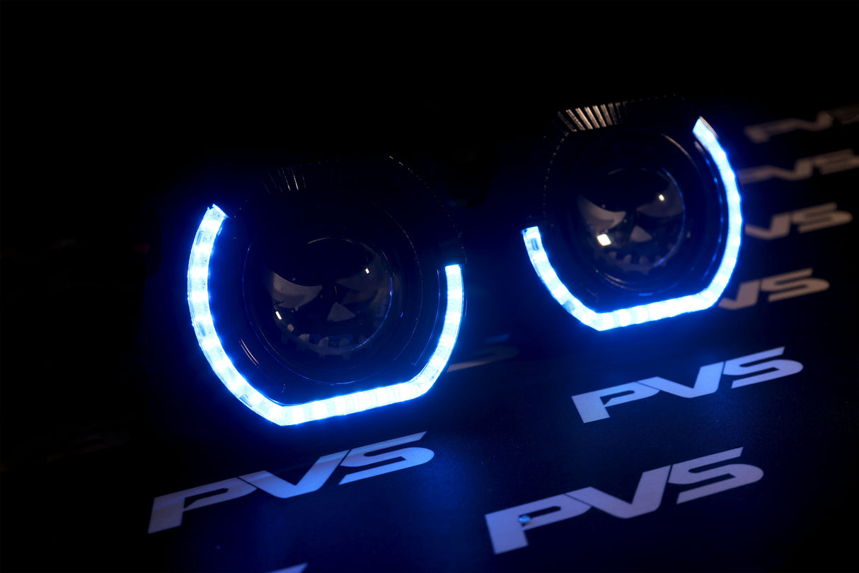 DIY HID Angry Eye Headlight Retrofit Kit