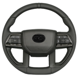 Black Limited Edition V6 Tundra Style Leather Steering Wheel Upgrade Kit for Toyota