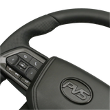Black Limited Edition V6 Tundra Style Leather Steering Wheel Upgrade Kit for Toyota
