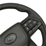 Black Limited Edition V6 Tundra Style Leather Steering Wheel Upgrade Kit for Toyota