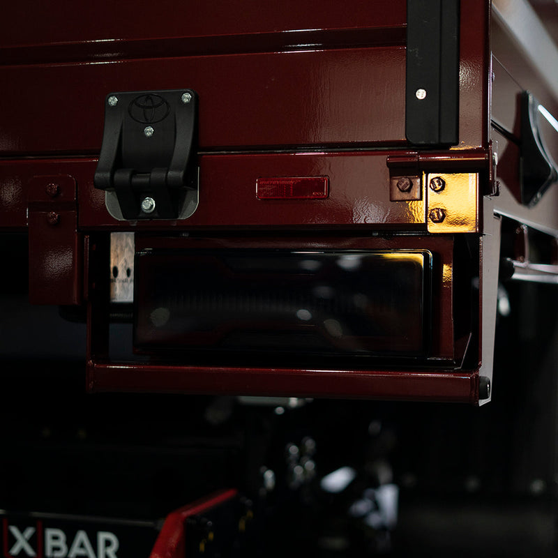 Smoked LED Tail Lights Plug n Play for Genuine Toyota Tray or Tub