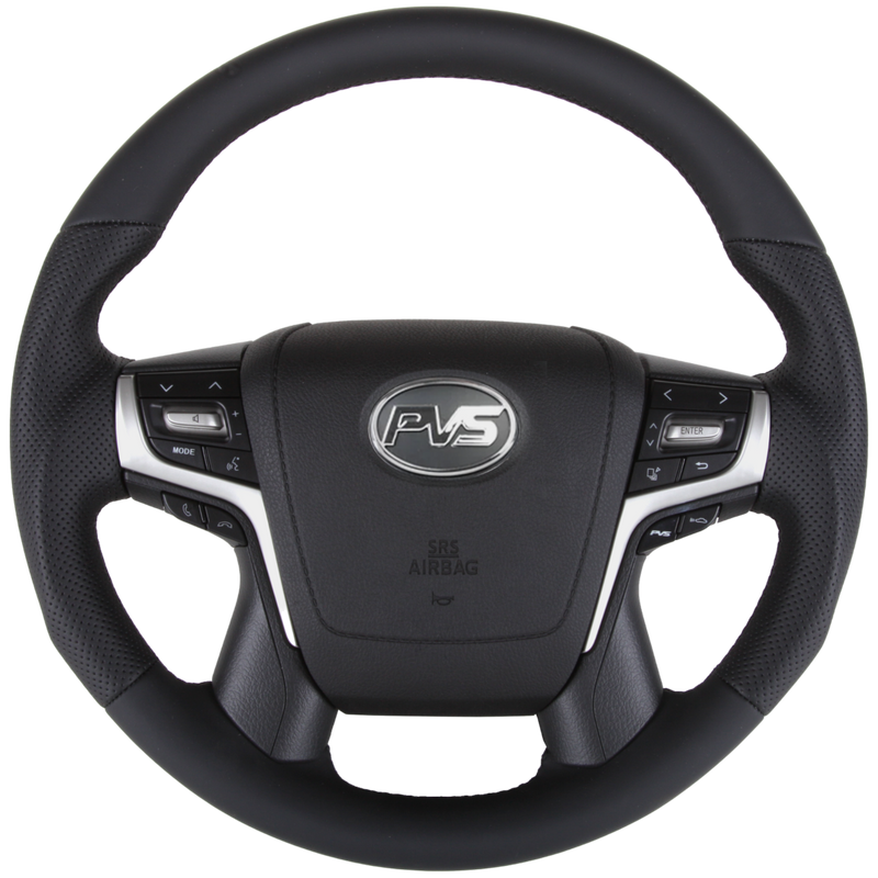Sports Black Leather with Perforated Sides Steering Wheel Kit **PRE-ORDER FOR JUNE**