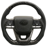 Forged Carbon Leather Steering Wheel Upgrade Kit for Toyota