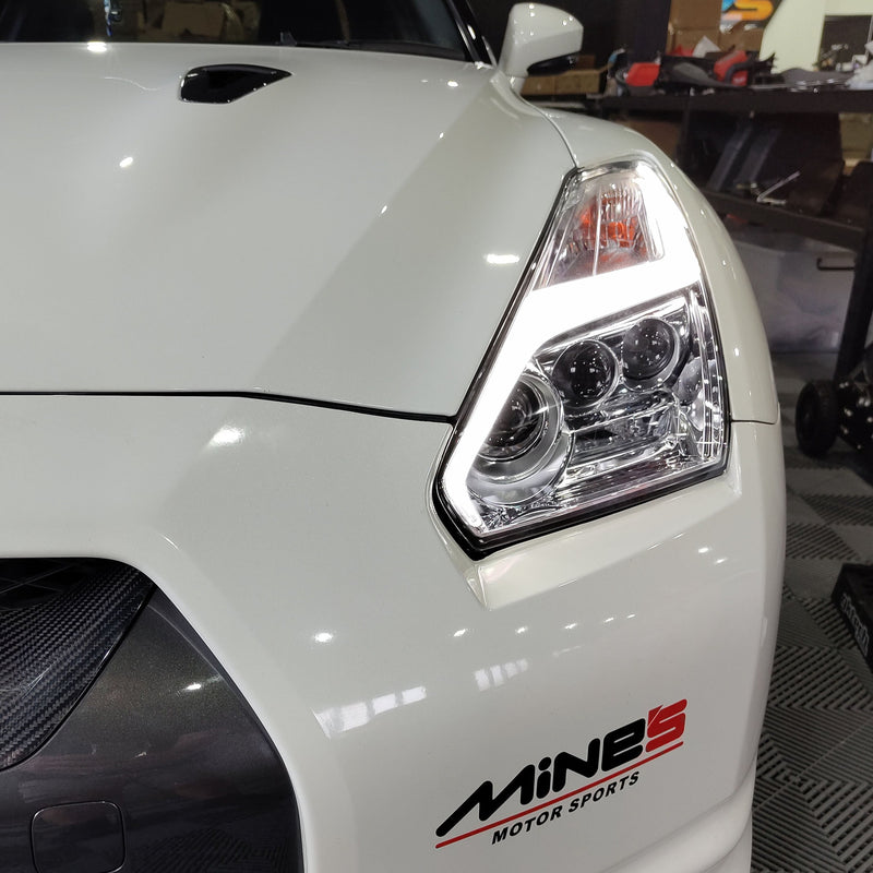 Headlight Upgrade to suit Nissan R35 GTR 2008-2023 (PAIR) **PRE-ORDER FOR JANUARY**