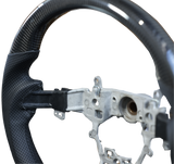 Traditional Carbon Black Leather Steering Wheel Core to Suit Suzuki Jimny 2018+