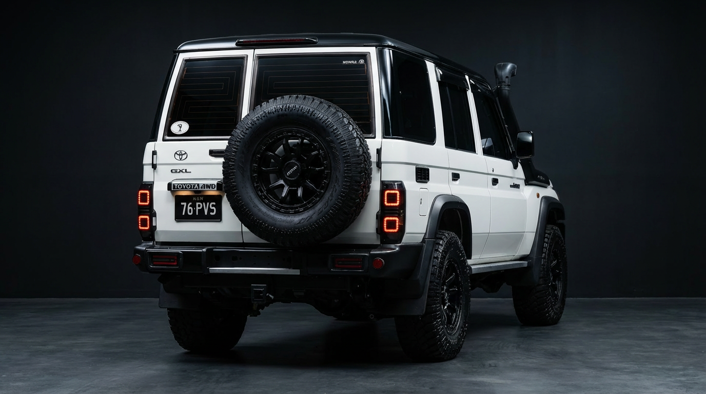 LC76 Smoked Halo Tail Lights Hero