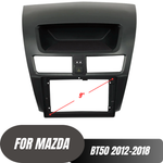 Mazda BT50 (2012-2018) Fascia Compatible with Aerpro AM9X, Alpine INE-AW409S, Pioneer DMH-AP6650BT & Kenwood DMX0AXS