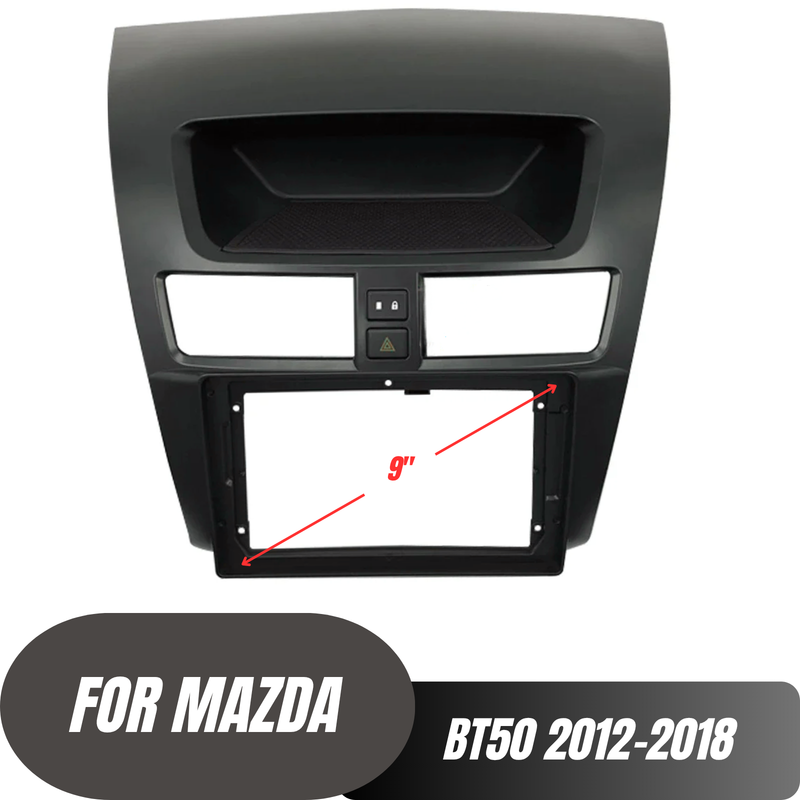 Mazda BT50 (2012-2018) Fascia Compatible with Aerpro AM9X, Alpine INE-AW409S, Pioneer DMH-AP6650BT & Kenwood DMX0AXS