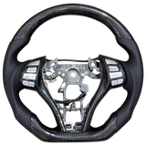 Traditional Carbon Black Leather Steering Wheel Core for Nissan Navara NP300 (2014-2017)