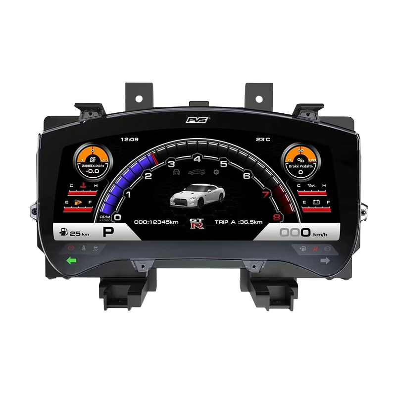 PVS Nissan R35 GTR HD Digital Dash Cluster (Fits 2007-2024 GTR)