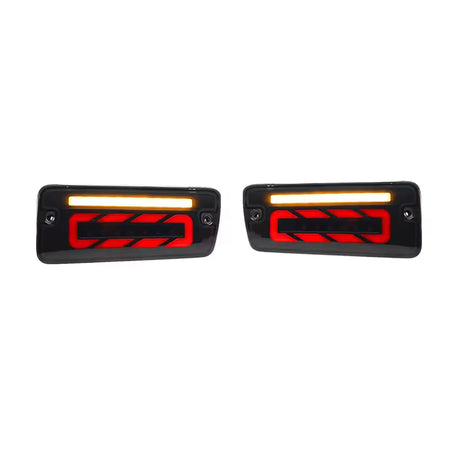 Rear LED Bumper Bar Tail Lights PAIR Fits Nissan Patrol GQ GU Y61 91-14